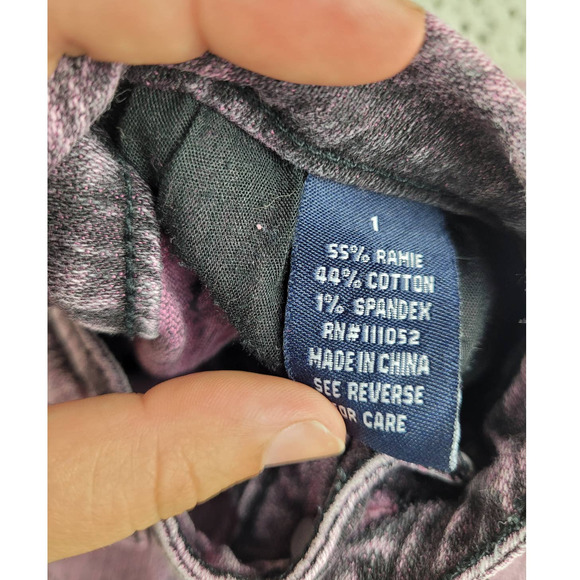 Pink Vanilla Punk Rock Gothic Stretch Denim Cut Off Juniors Size 1 Skinny - Picture 4 of 8